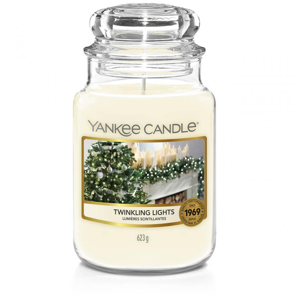 Yankee Candle 623g - Twinkling Lights - Housewarmer Duftkerze großes Glas